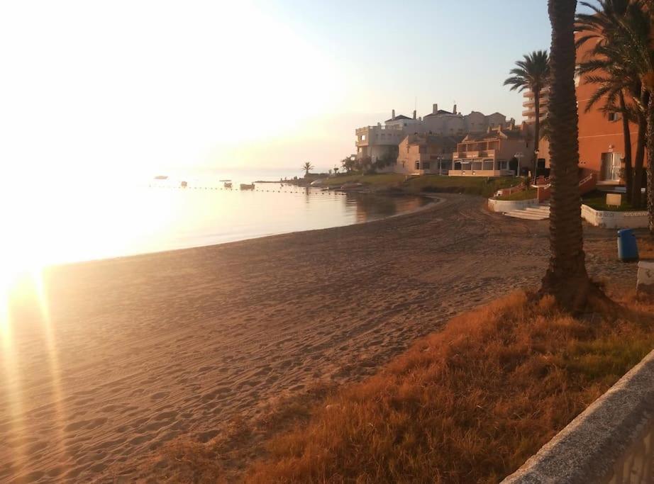 Apartamento En Primera Linea De Playa 木尔西亚 外观 照片