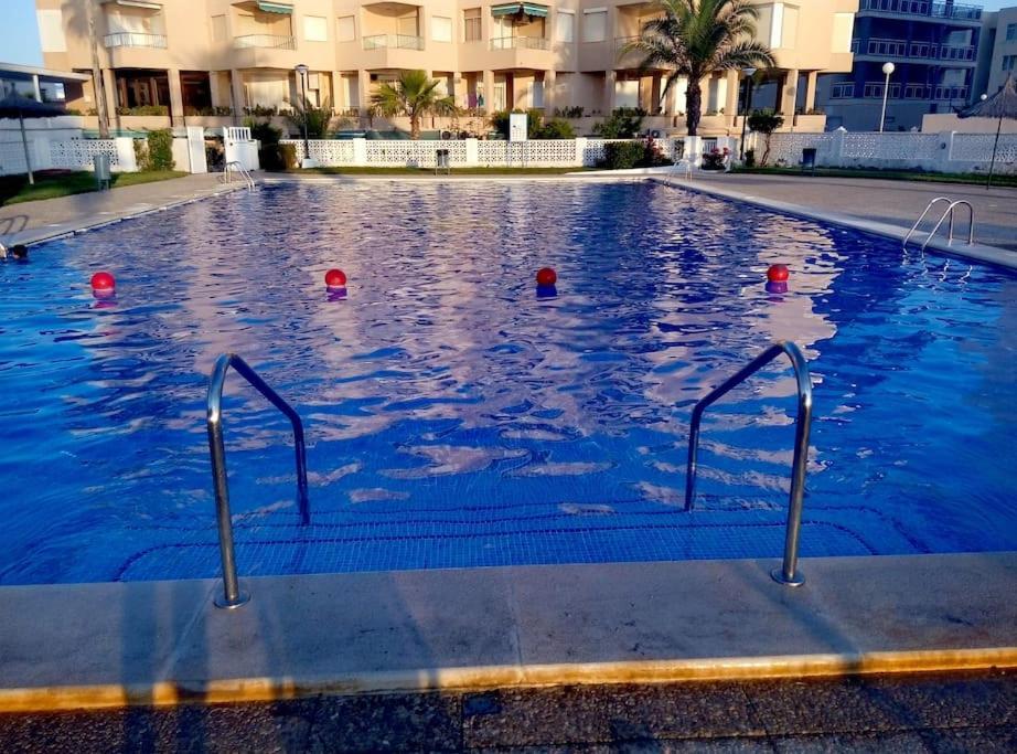 Apartamento En Primera Linea De Playa 木尔西亚 外观 照片